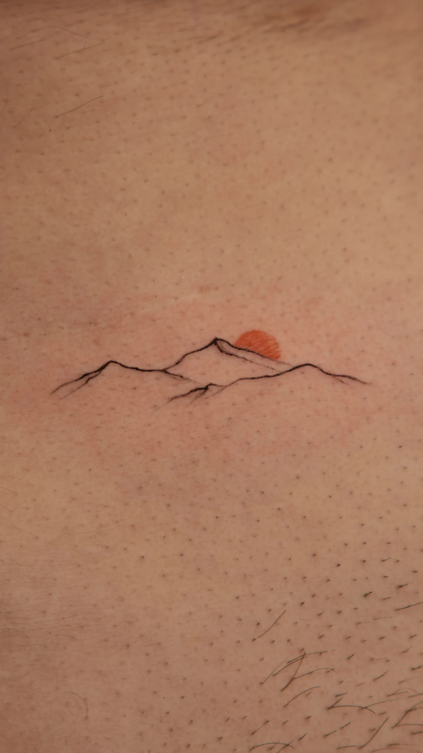 Detailed black and grey tattoo with layered shading and organic structure by Roshan